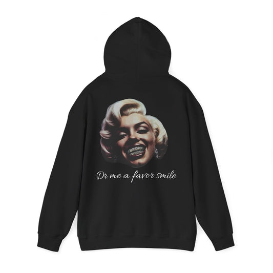 Marilyn Monroe Kapüşonlu Sweatshirt, Unisex