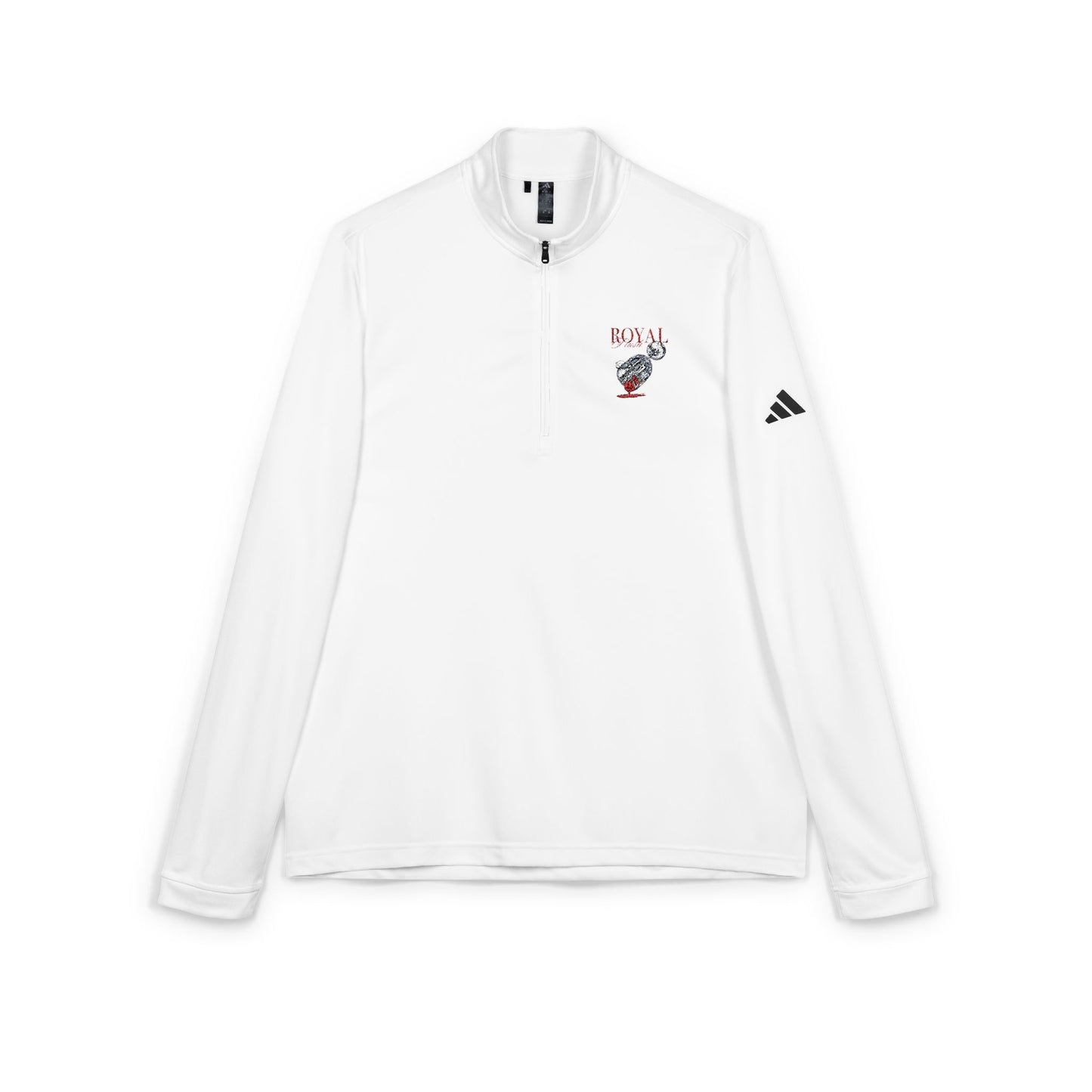 Adidas® Spor Giyim İçin Çeyrek Fermuarlı Kazak Royal Flush